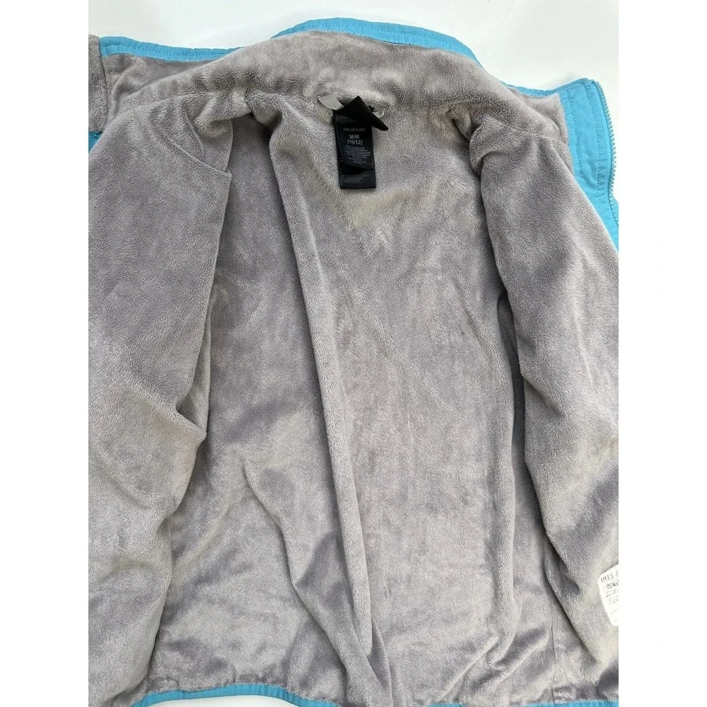 The North‎ Face Lightweight Fleece lined Softshell Fill Zip Jacket Girls M 10/12